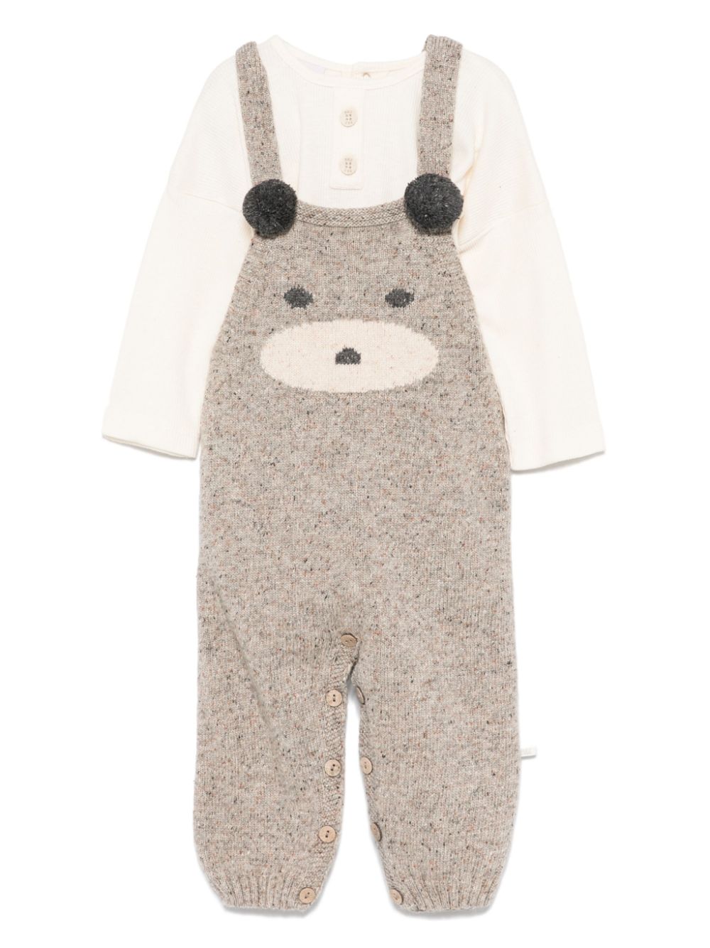 Paz Rodriguez Baloo jumpsuit set (set of two) - Brown von Paz Rodriguez