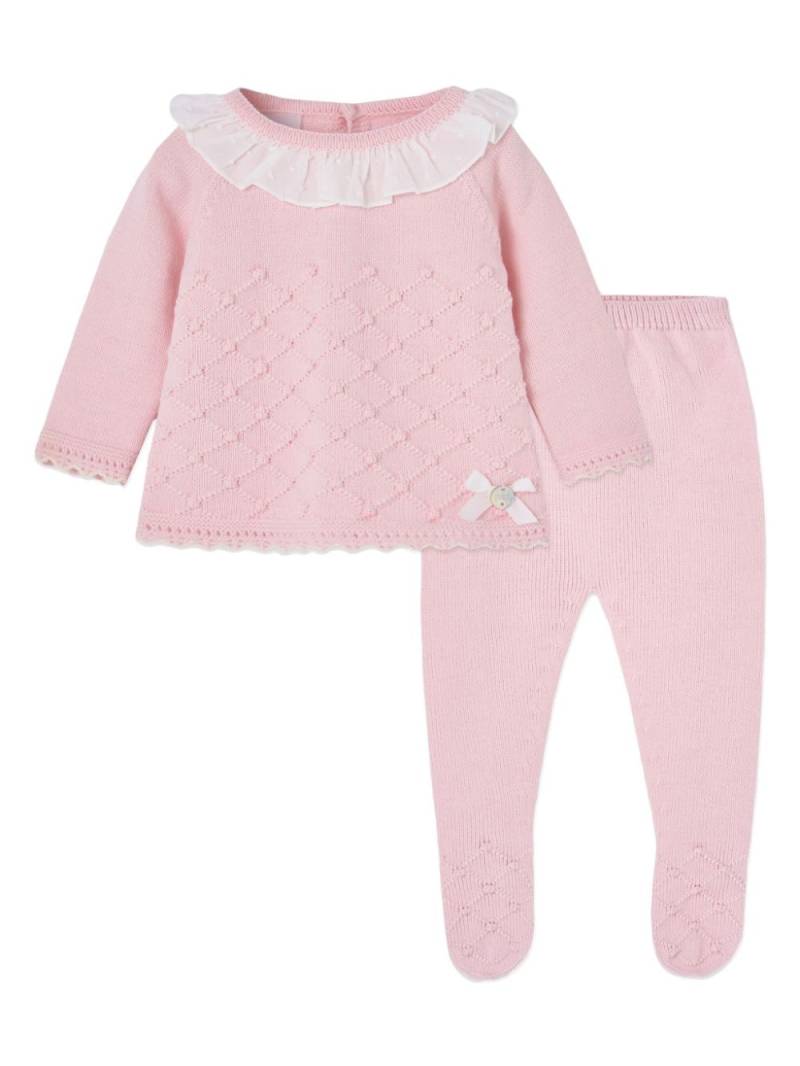 Paz Rodriguez Glacier trousers set - Pink von Paz Rodriguez