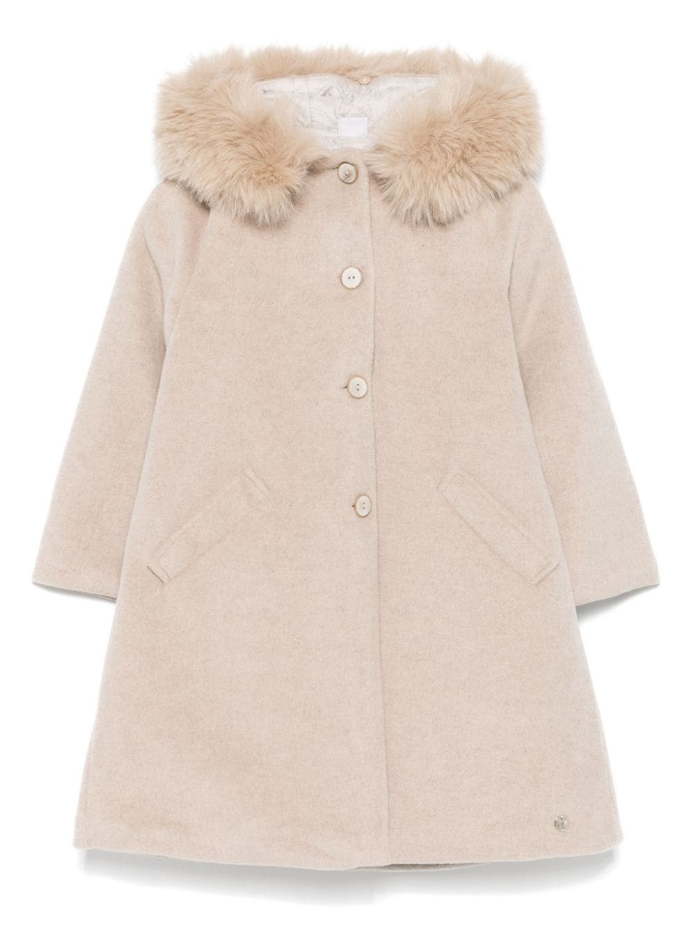 Paz Rodriguez Maravillas coat - Neutrals von Paz Rodriguez