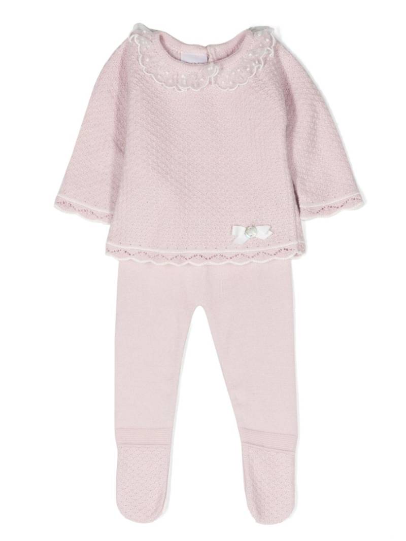 Paz Rodriguez Mecer cotton leggings set - Pink von Paz Rodriguez