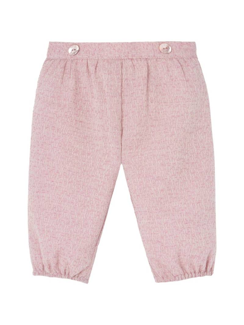 Paz Rodriguez button-detailing leggings - Pink von Paz Rodriguez