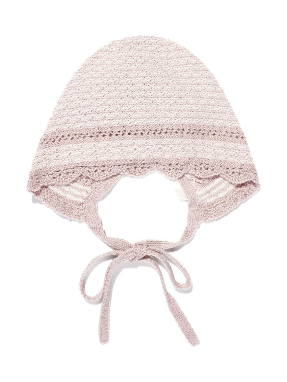 Paz Rodriguez crochet-knit bow-detail hat - Pink von Paz Rodriguez