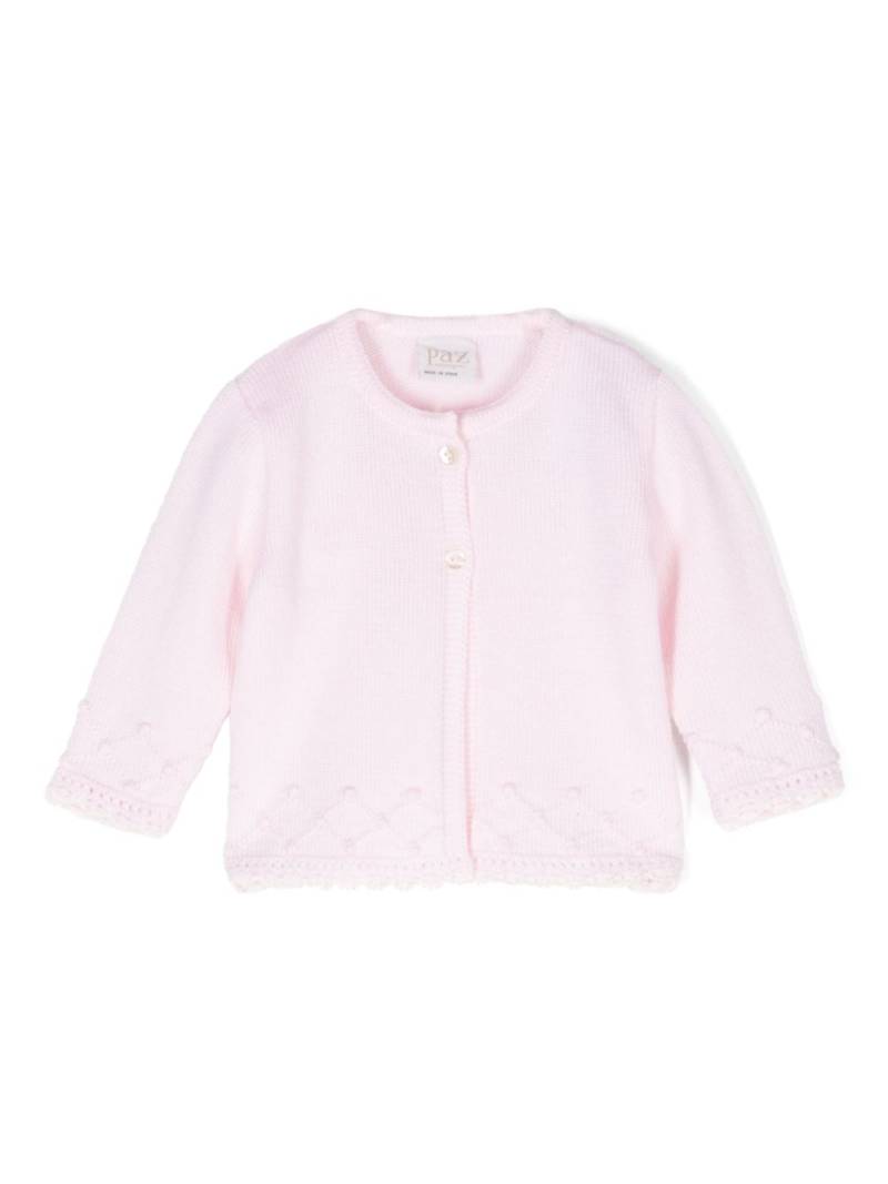 Paz Rodriguez wool cardigan - Pink von Paz Rodriguez