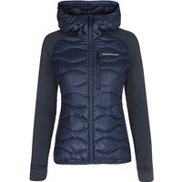 PEAK PERFORMANCE Damen Freizeitjacke Helium Down Hybrid Hoodie dunkelblau | L von Peak Performance