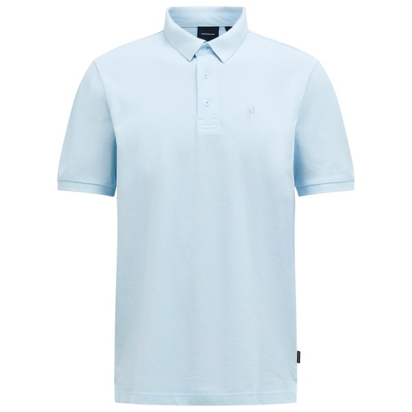 Peak Performance - Classic Cotton Polo - Polo-Shirt Gr L grau von Peak Performance