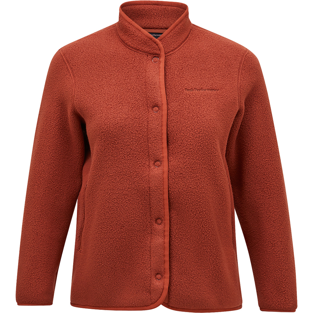 Peak Performance Damen Fleece Snap Cardigan Peak Performance Damen Fleece Snap Cardigan von Peak Performance