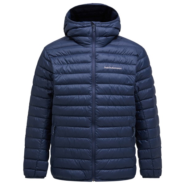 Peak Performance - Down Liner Hood Jacket - Daunenjacke Gr L blau von Peak Performance