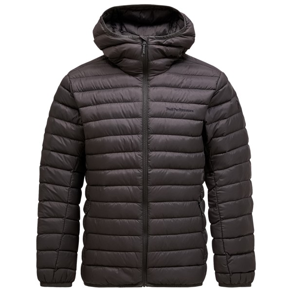 Peak Performance - Down Liner Hood Jacket - Daunenjacke Gr L grau/schwarz von Peak Performance