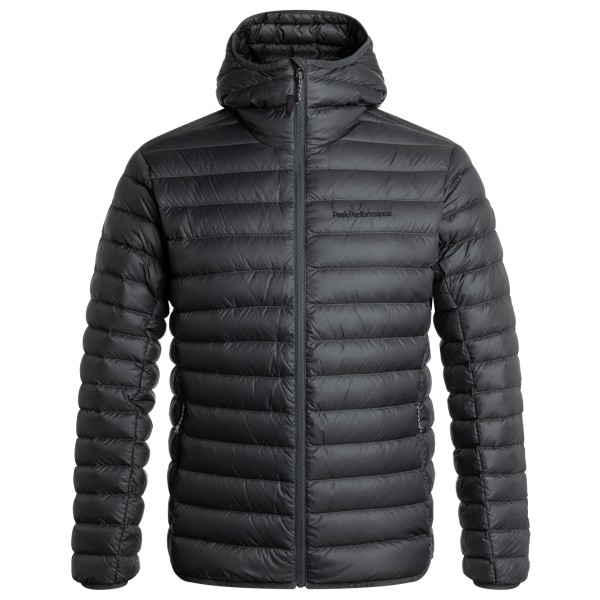 Peak Performance - Down Liner Hood Jacket - Daunenjacke Gr S schwarz/grau von Peak Performance