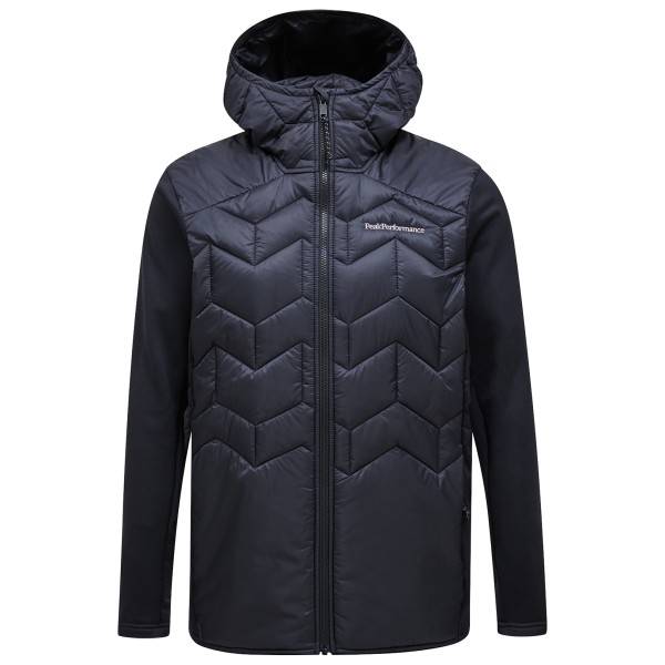 Peak Performance - Elevate Liner Hybrid Hood - Kunstfaserjacke Gr L blau/schwarz von Peak Performance