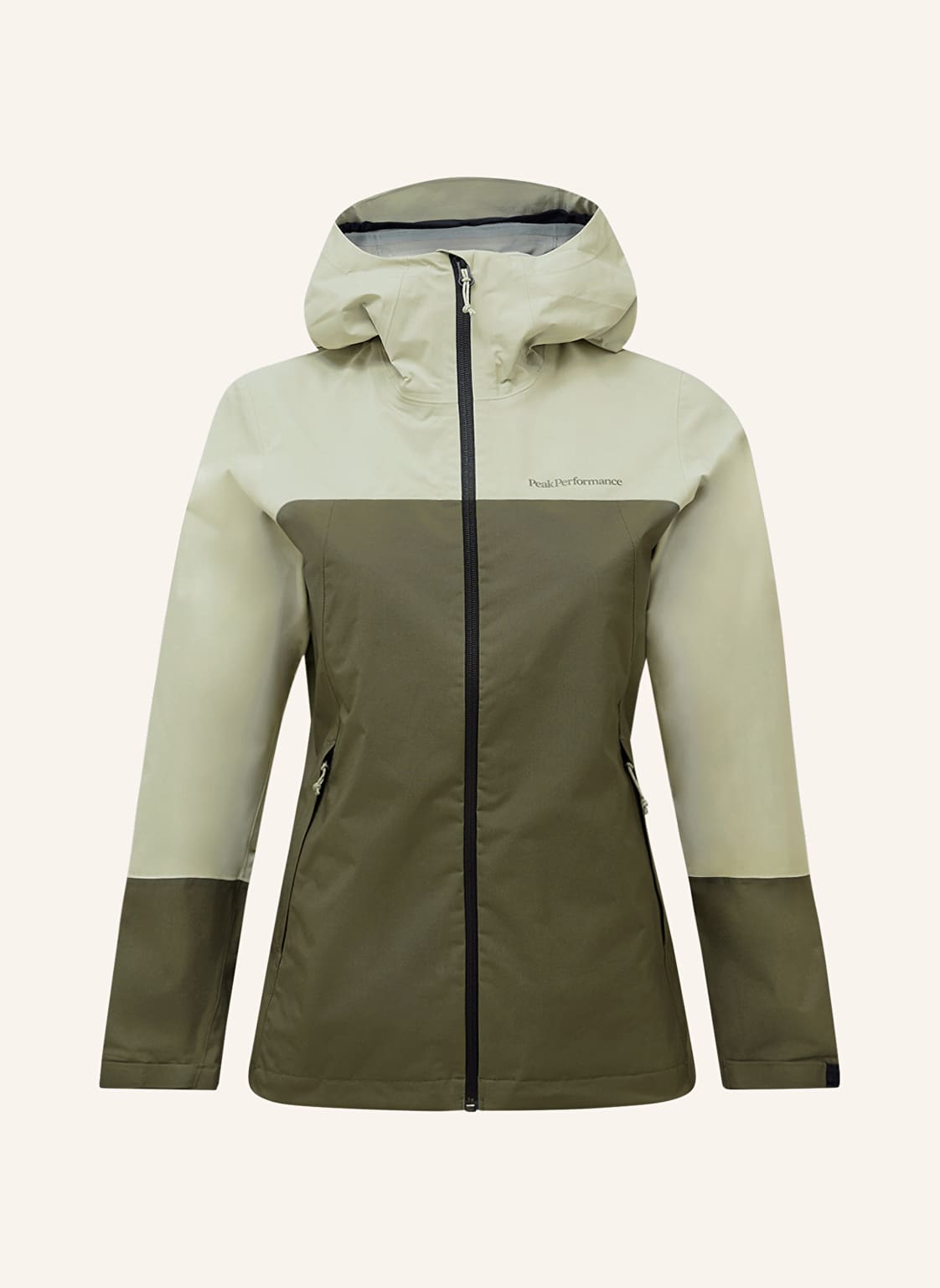 Peak Performance Funktionsjacke Trail Hipe gruen von Peak Performance