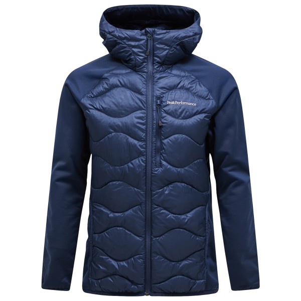 Peak Performance - Helium Down Hybrid Hood - Daunenjacke Gr L;M;S;XXL blau;oliv von Peak Performance