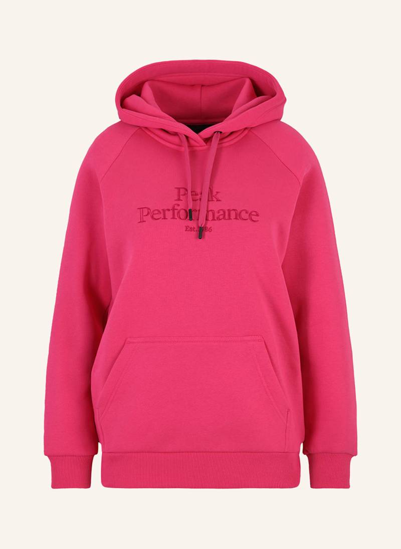 Peak Performance Hoodie rot von Peak Performance