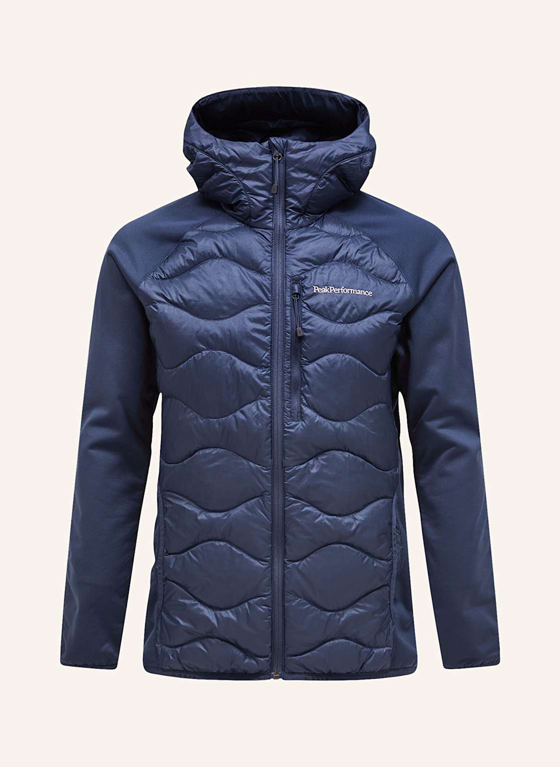 Peak Performance Hybrid-Daunenjacke Helium blau von Peak Performance