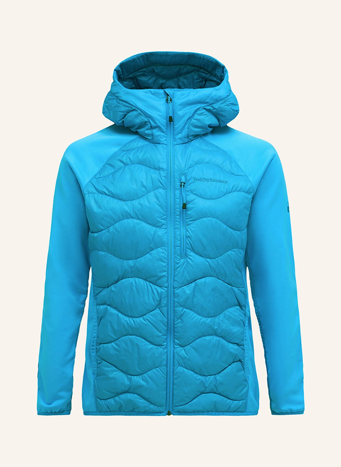 Peak Performance Hybrid-Daunenjacke Helium blau von Peak Performance