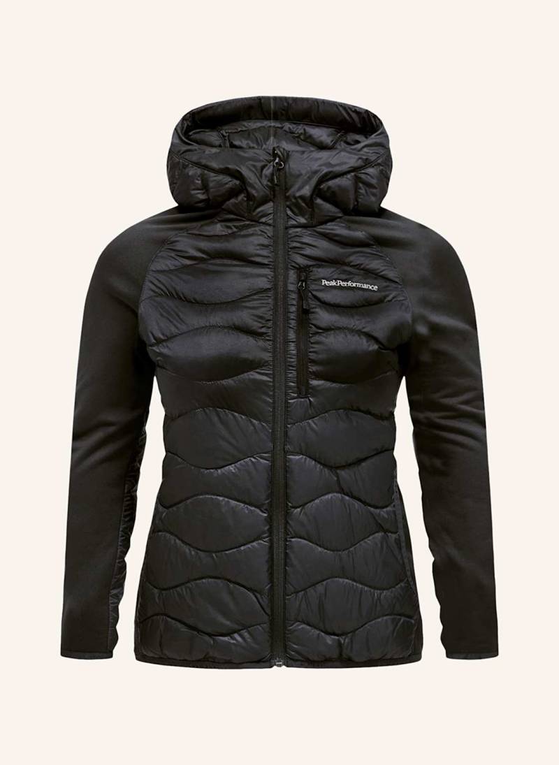 Peak Performance Hybrid-Daunenjacke Helium schwarz von Peak Performance