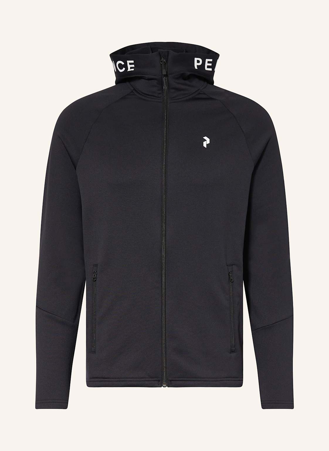 Peak Performance Midlayer-Jacke Rider Zip Hood schwarz von Peak Performance