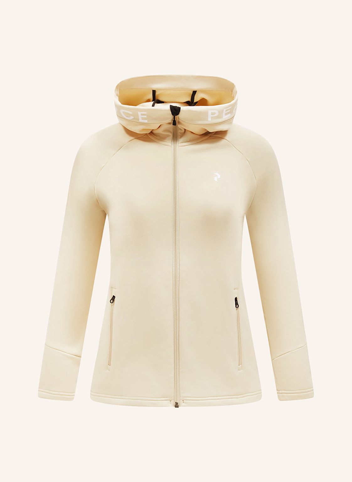 Peak Performance Midllayer-Jacke Rider Zip Hood beige von Peak Performance