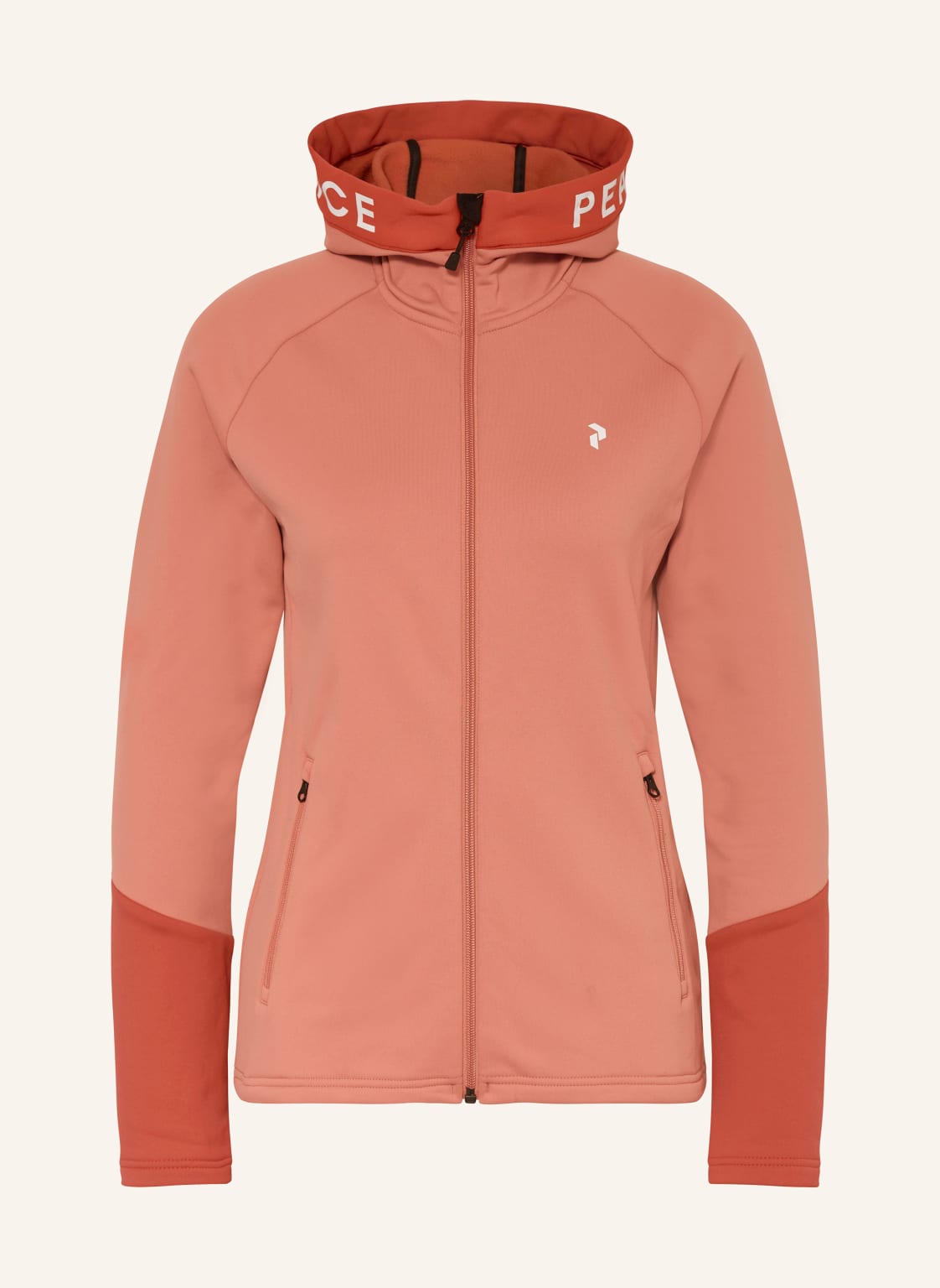 Peak Performance Midlayer-Jacke Rider rot von Peak Performance