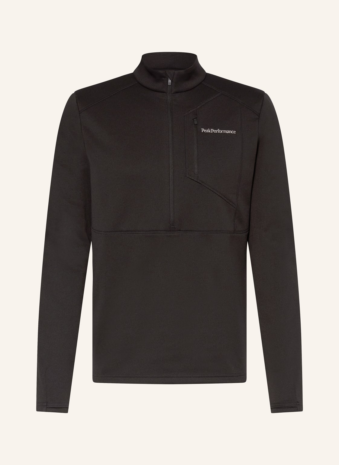 Peak Performance Midlayer Trail Polartec schwarz von Peak Performance