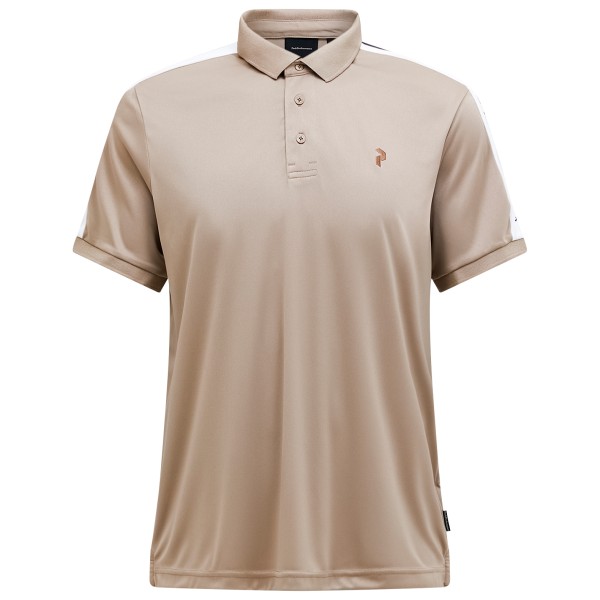 Peak Performance - Player Polo - Polo-Shirt Gr L beige von Peak Performance