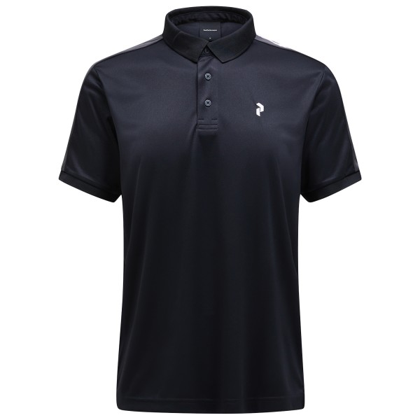 Peak Performance - Player Polo - Polo-Shirt Gr L schwarz von Peak Performance