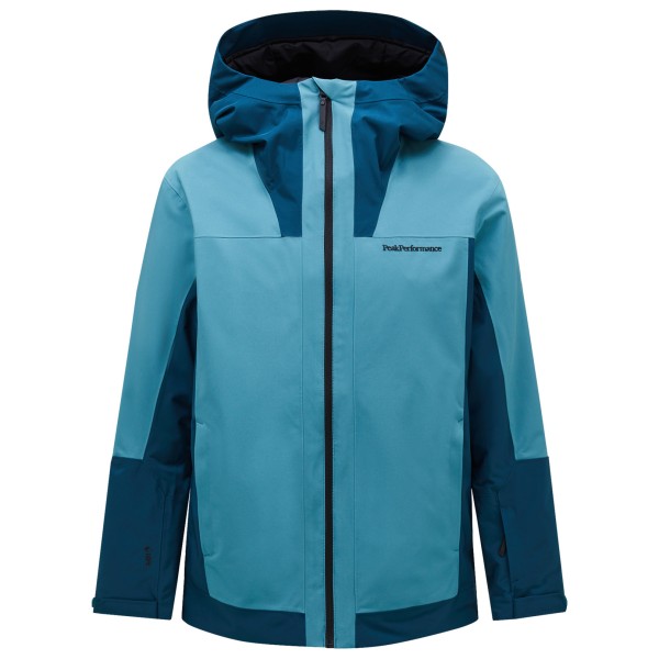 Peak Performance - Rider Tech Insulated Jacket - Skijacke Gr L;S oliv;türkis/blau von Peak Performance