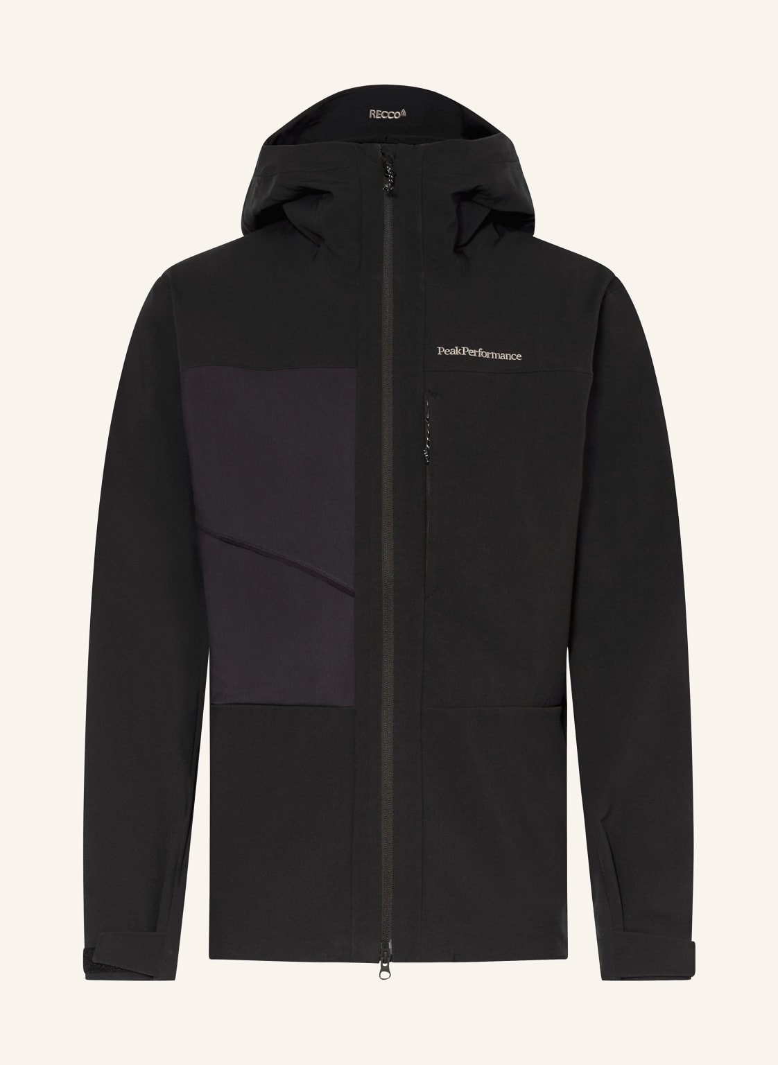 Peak Performance Softshell-Jacke Ascent schwarz von Peak Performance