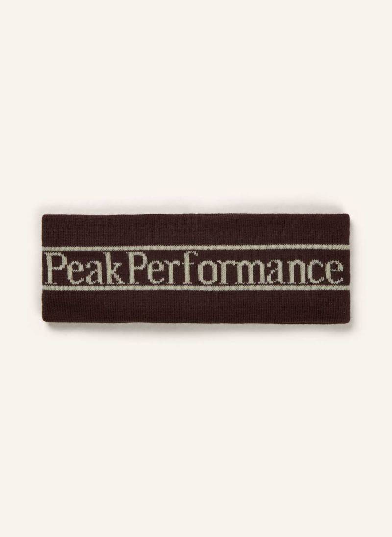 Peak Performance Stirnband Pow lila von Peak Performance