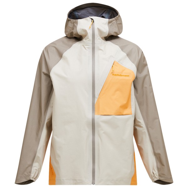 Peak Performance - Trail 3L Hipe Jacket - Regenjacke Gr L;M;XL;XXL beige;blau von Peak Performance