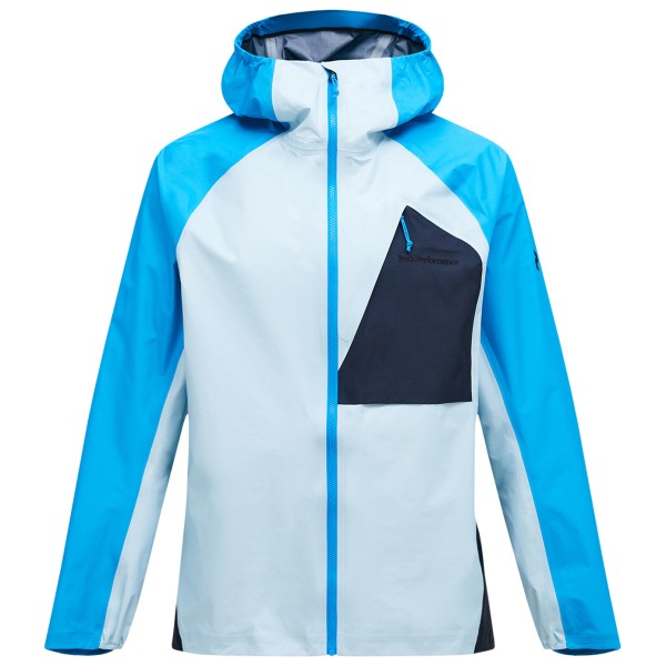 Peak Performance - Trail 3L Hipe Jacket - Regenjacke Gr L blau von Peak Performance