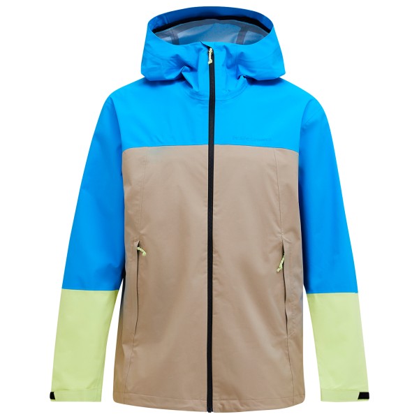 Peak Performance - Trail Hipe Shell Jacket - Regenjacke Gr L;M;S;XL blau von Peak Performance