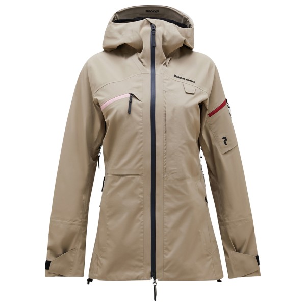 Peak Performance - Women's Alpine GORE-TEX Jacket - Skijacke Gr S beige von Peak Performance