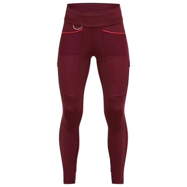 Peak Performance - Women's Ascent Track Tights - Trekkinghose Gr M rot von Peak Performance