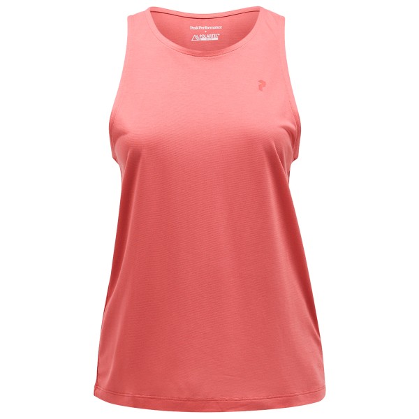 Peak Performance - Women's Delta Tank Top - Top Gr L rot von Peak Performance