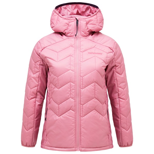 Peak Performance - Women's Elevate Liner Hood - Kunstfaserjacke Gr L;M;S;XL;XS blau;rosa von Peak Performance