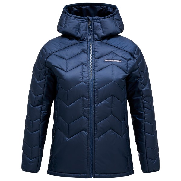 Peak Performance - Women's Elevate Liner Hood - Kunstfaserjacke Gr L blau von Peak Performance