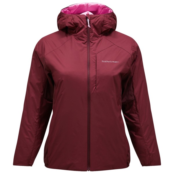 Peak Performance - Women's Freelight Reversible Hood - Kunstfaserjacke Gr L;M;S;XL;XS beige;rot von Peak Performance