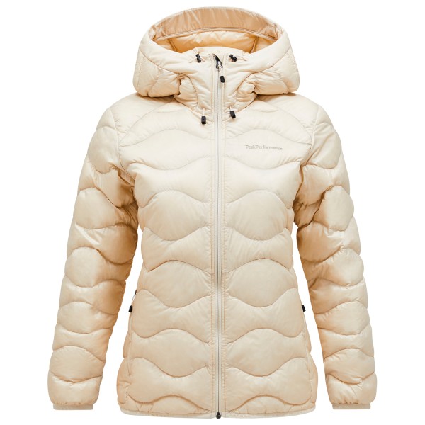 Peak Performance - Women's Helium Down Hood Jacket - Daunenjacke Gr M beige von Peak Performance