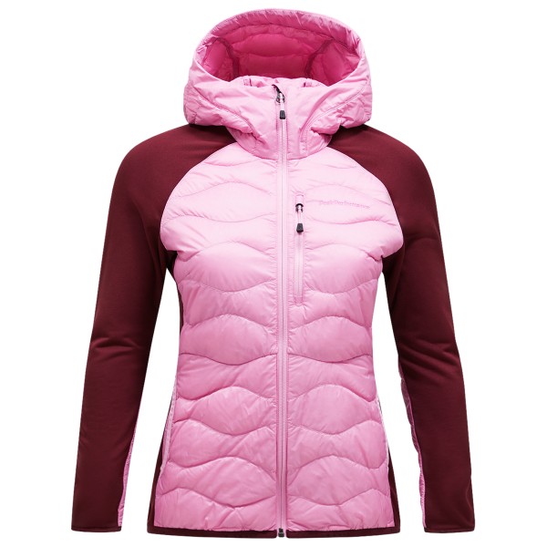 Peak Performance - Women's Helium Down Hybrid Hood - Daunenjacke Gr L rosa von Peak Performance