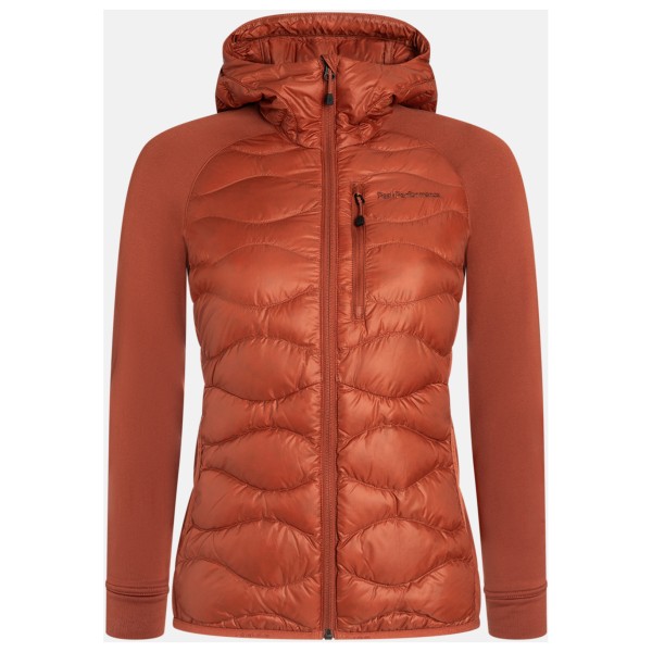 Peak Performance - Women's Helium Down Hybrid Hood - Daunenjacke Gr XL rot von Peak Performance