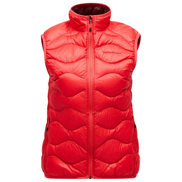 Peak Performance - Women's Helium Down Vest - Daunengilet Gr L;M;S;XL;XS blau;rot von Peak Performance