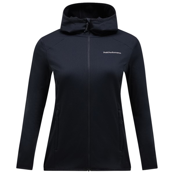 Peak Performance - Women's Light Zip Hood - Fleecejacke Gr L schwarz von Peak Performance