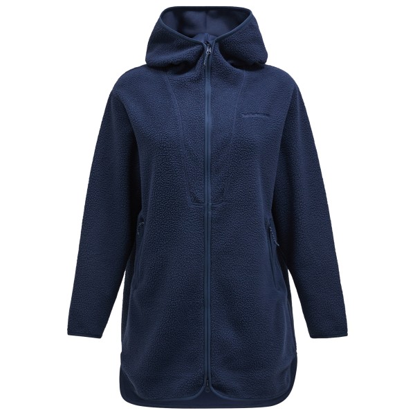 Peak Performance - Women's Pile Long Zip - Fleecejacke Gr M blau von Peak Performance