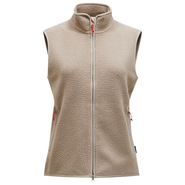 Peak Performance - Women's Pile Vest - Fleecegilet Gr L beige von Peak Performance