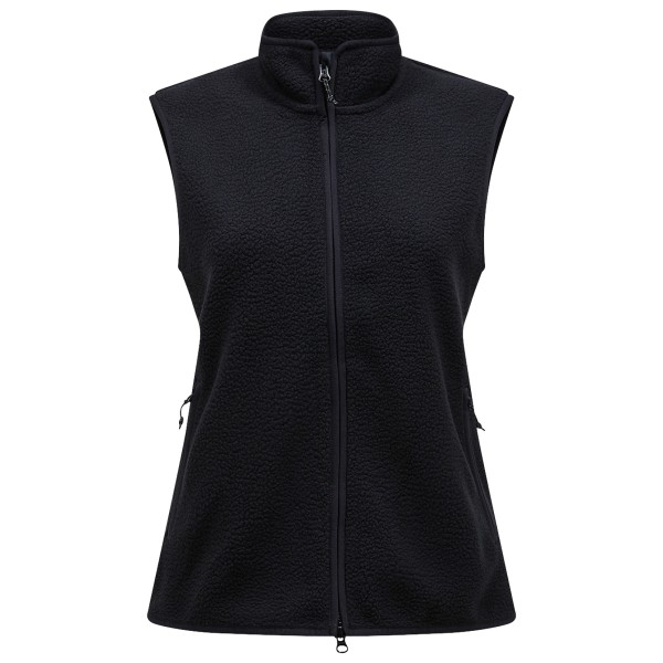 Peak Performance - Women's Pile Vest - Fleecegilet Gr L schwarz von Peak Performance