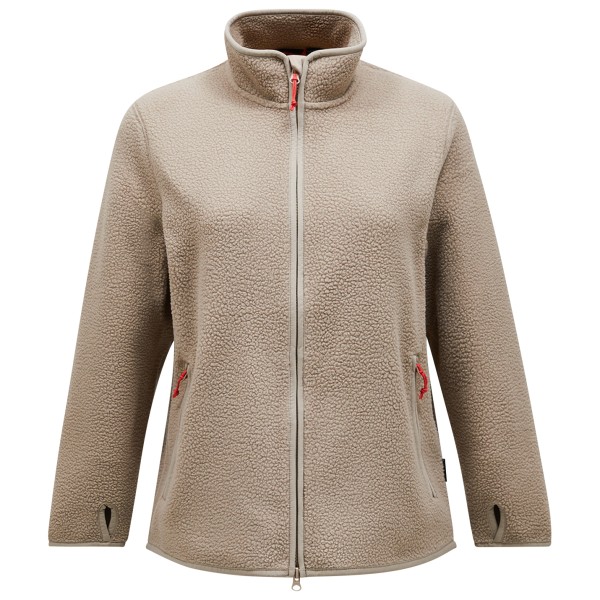 Peak Performance - Women's Pile Zip Jacket - Fleecejacke Gr L;M;S;XL;XS beige;schwarz von Peak Performance