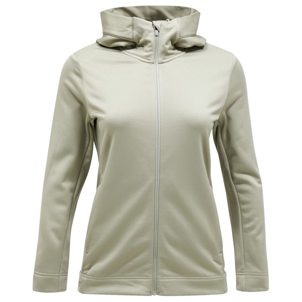 Peak Performance - Women's Rider Tech Zip Hood - Fleecejacke Gr L oliv von Peak Performance