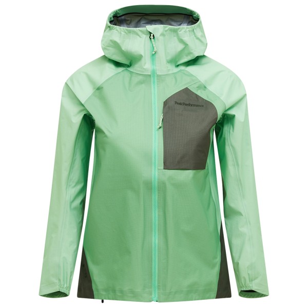 Peak Performance - Women's Trail 3L Hipe Jacket - Regenjacke Gr L;M;S;XL beige;grün von Peak Performance