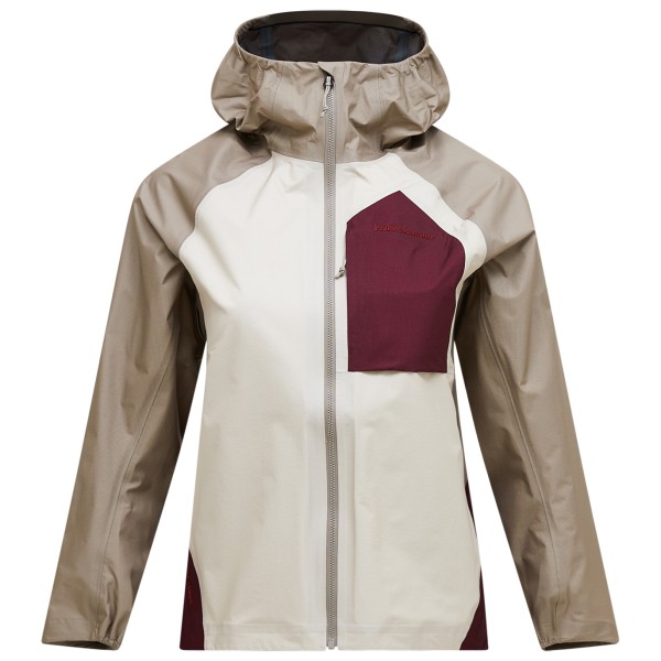 Peak Performance - Women's Trail 3L Hipe Jacket - Regenjacke Gr L beige von Peak Performance